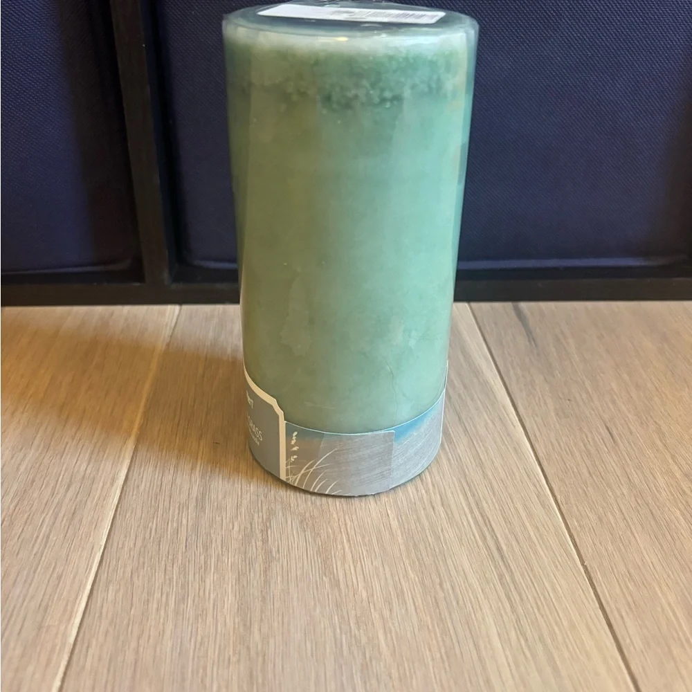 Pier 1 Imports Sea Grass Candle 3x6 Large Pillar Rare